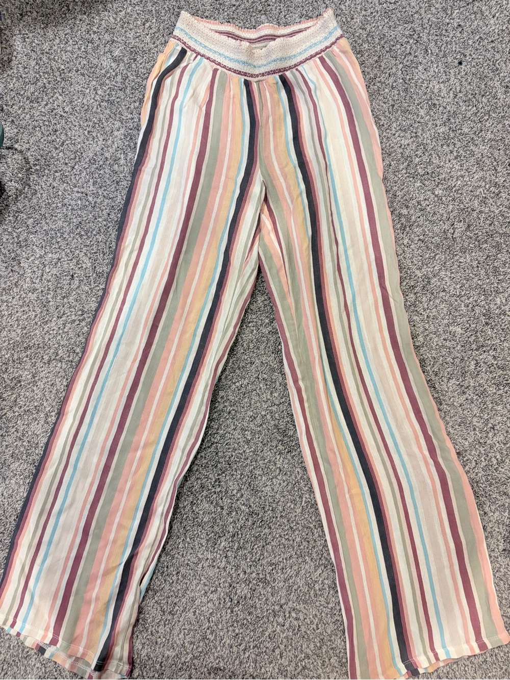 89th + Madison Women's Multicolor Striped Pants